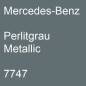 Preview: Mercedes-Benz, Perlitgrau Metallic, 7747.